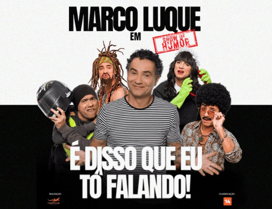 Marco Luque traz novo show de stand-up a Araraquara na próxima semana
