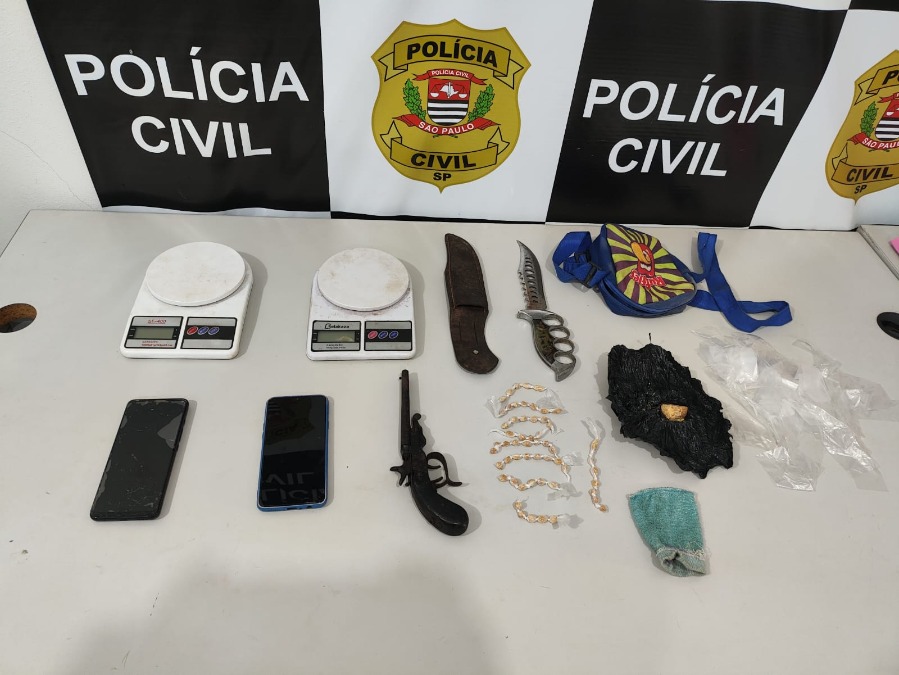 Homem é preso com drogas e arma de fogo durante operação conjunta entre Polícia Civil e Militar em Boa Esperança do Sul
