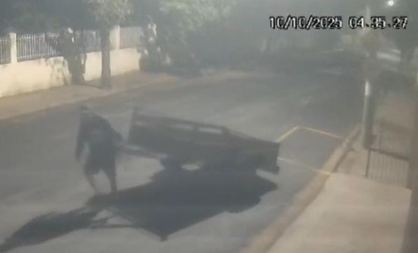 VÍDEO: Ladrão acusado de furtar bicicletas e carretinha é preso pelo SIG da CPJ no Carmo