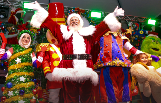 Papai Noel chega ao Shopping Jaraguá em Araraquara e atende o público até o Natal; saiba mais