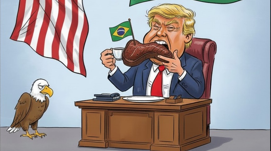 Arregou de novo: Trump zera tarifas sobre café, carne e produtos agrícolas