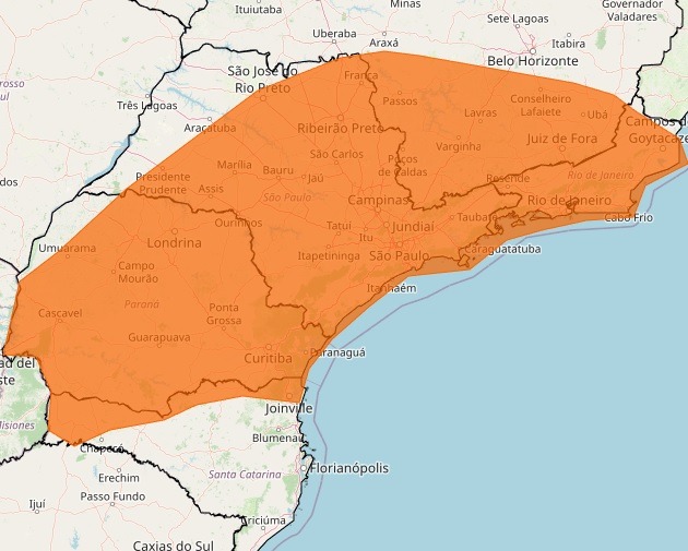 Semana começa com alerta de chuvas e ventos fortes em Araraquara; veja a previsão