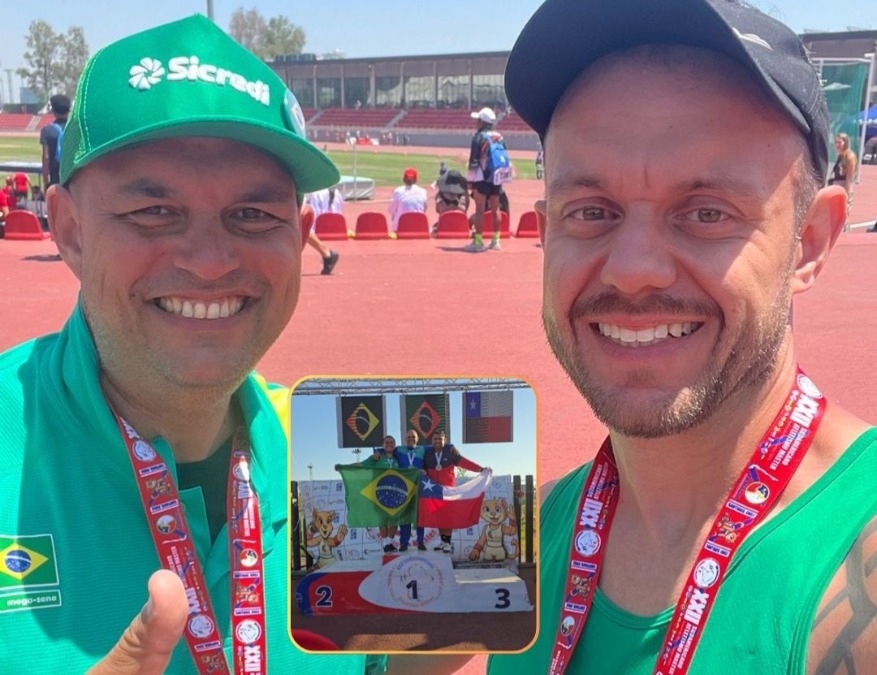 Atletas araraquarenses conquistam medalhas e quebram recordes no Chile
