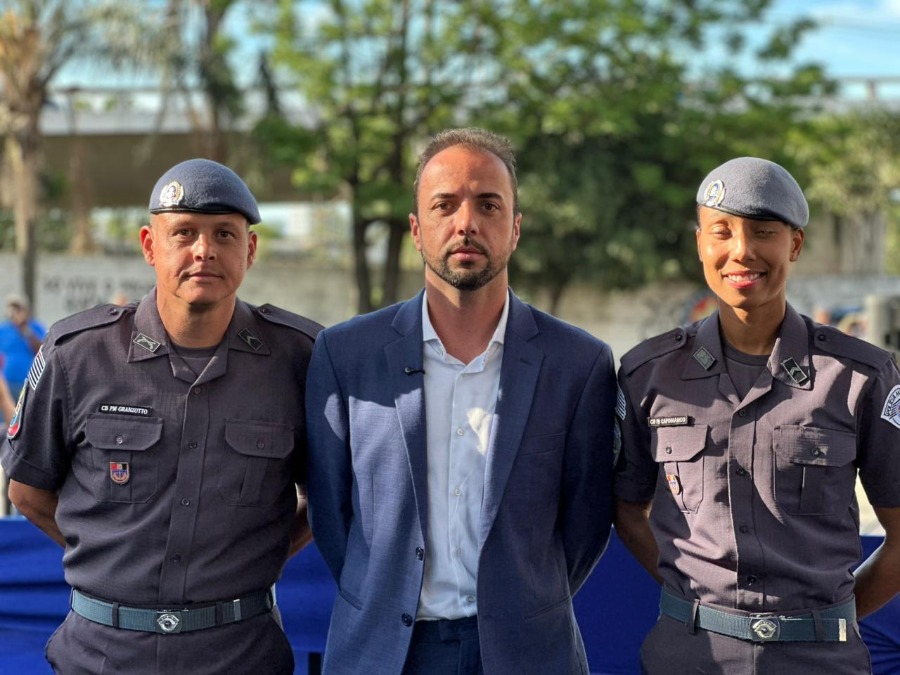 Prefeito Manoel acompanha solenidade de abertura dos portões na Escola Superior de Sargentos da Polícia Militar