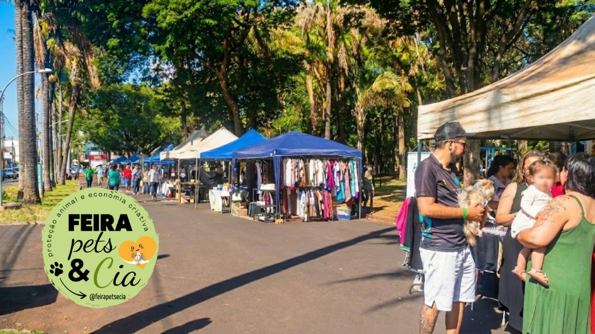 Feira reúne mais de 60 expositores no Parque Infantil em Araraquara neste sábado