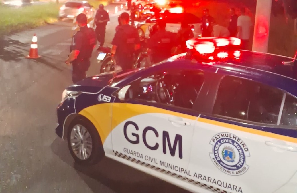GCM intensifica fiscalização, aborda cerca de 60 motos e apreende irregulares em Araraquara
