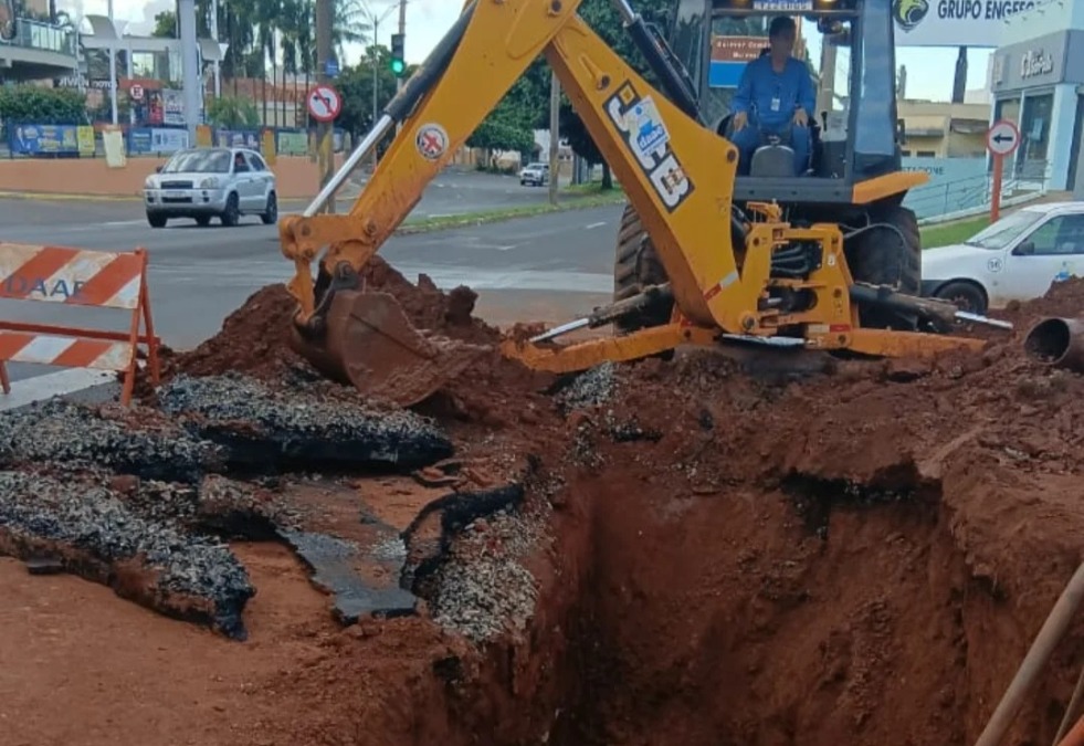 Daae realiza reparo emergencial e pode afetar abastecimento de água em Araraquara