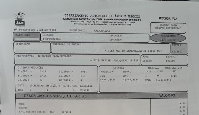 É de Araraquara? Veja o passo a passo para conseguir até 50% de desconto na conta de água