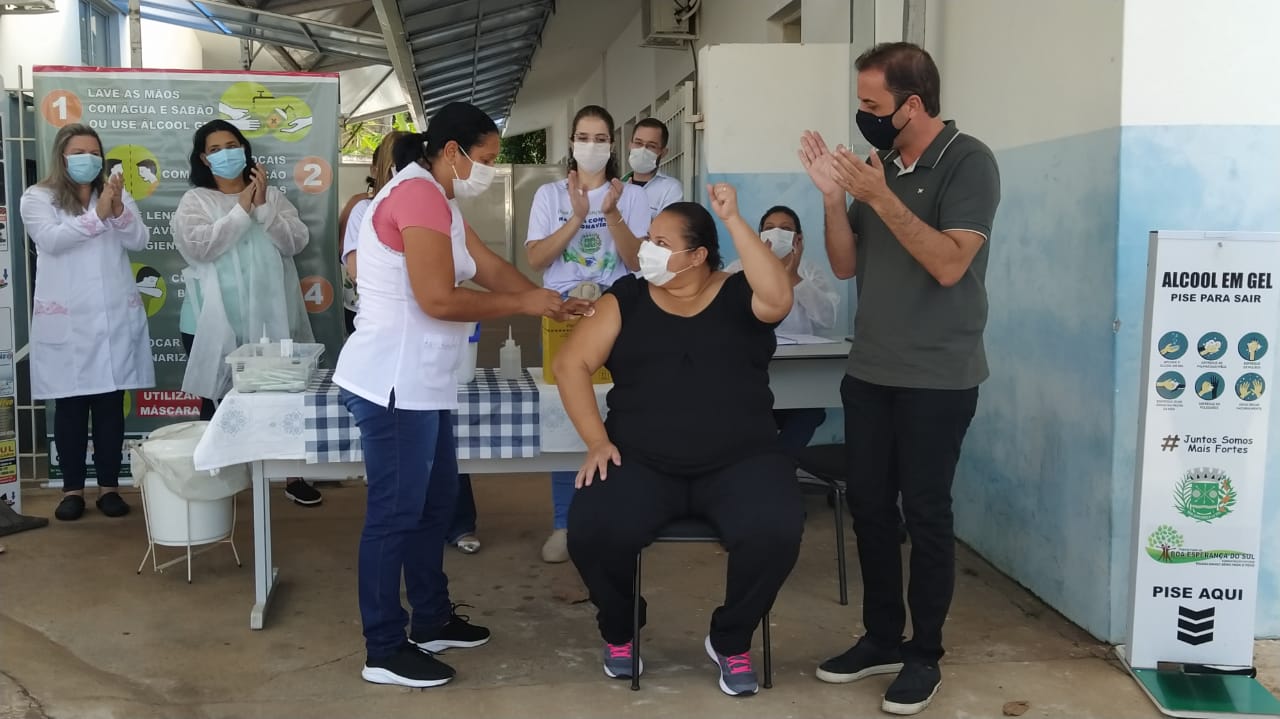 Prefeitura de Boa Esperança do Sul começa a vacinação contra o coronavírus