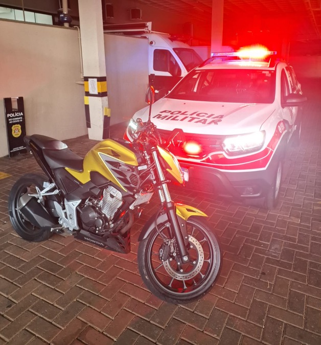PM prende homem com moto furtada e adulterada durante patrulhamento no Jardim Santa Marta