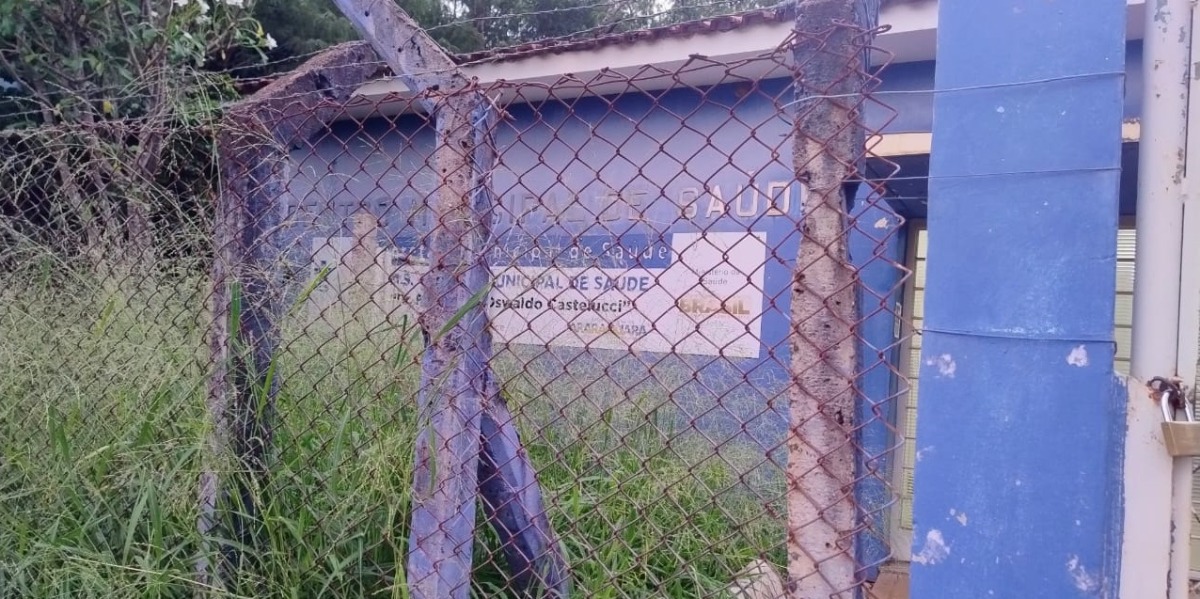 Mato alto: moradores cobram manutenção na UBS do Yolanda Opice: ‘vai além da estética’