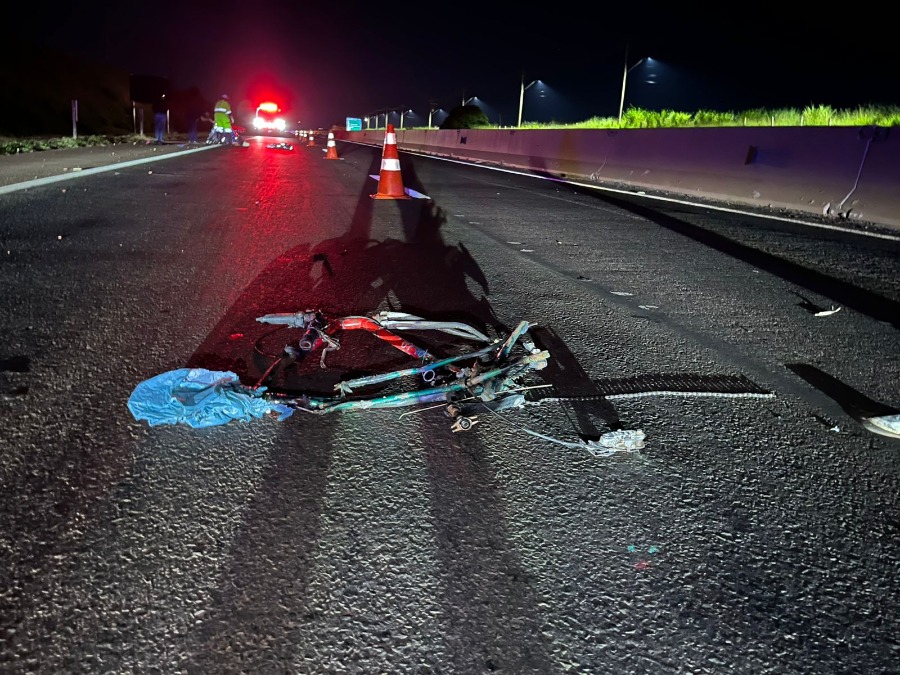 Ciclista morre após ser atropelado na SP-255 em Araraquara