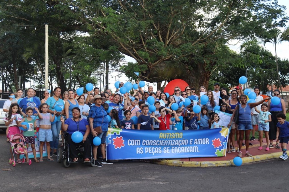 Caminhada do Autismo reúne centenas em Boa Esperança do Sul