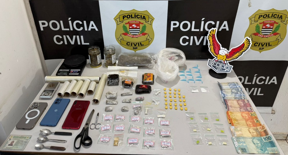 DISE desarticula esquema de tráfico “delivery” e prende 2 no Jardim São Rafael ll e Selmi Dei
