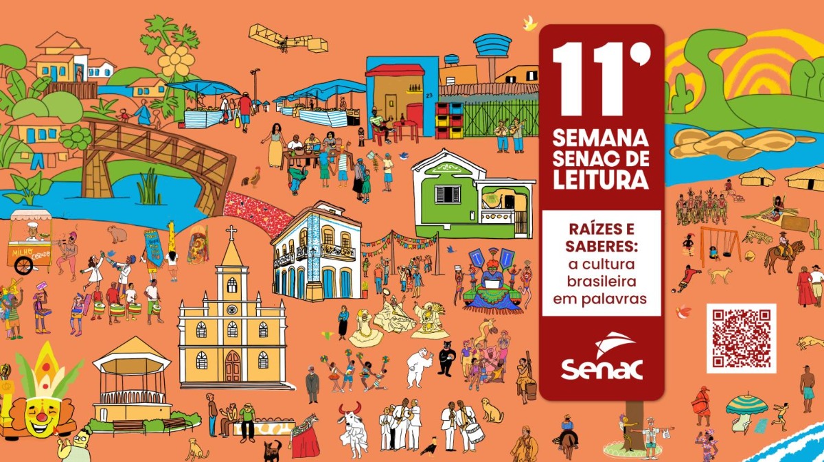 Semana Senac de Leitura traz oficina de forró e escritor premiado para Araraquara