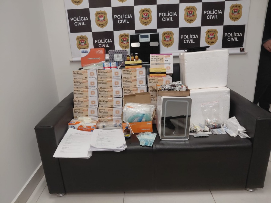SIG da CPJ fecha clínica e prende esteticista por venda ilegal de remédios para emagrecimento na Vila Xavier