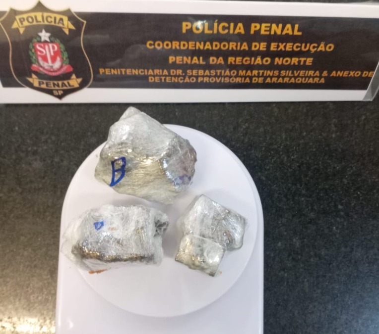 Jovem é presa ao tentar entrar com drogas escondidas em comida na penitenciária de Araraquara