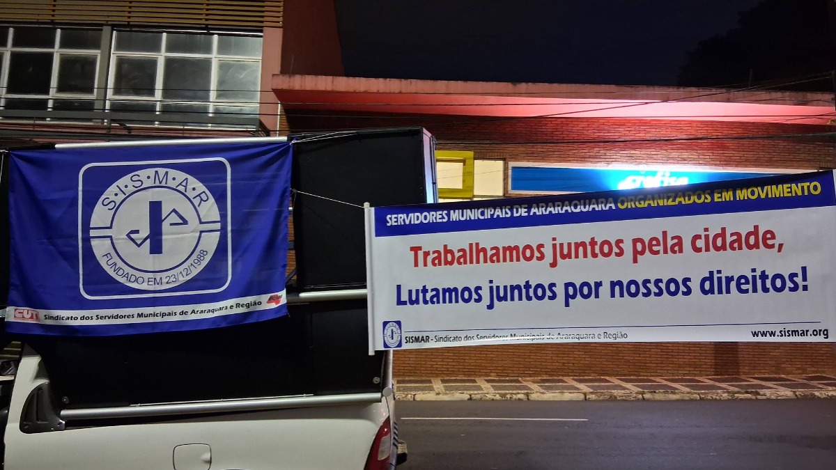 SISMAR aprova greve dos servidores em Araraquara após impasse com a Prefeitura
