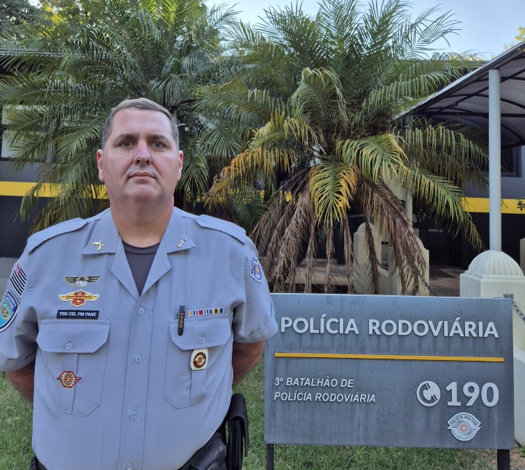 Tenente-coronel Pane é o novo comandante do 3º Batalhão de Polícia Militar Rodoviária em Araraquara