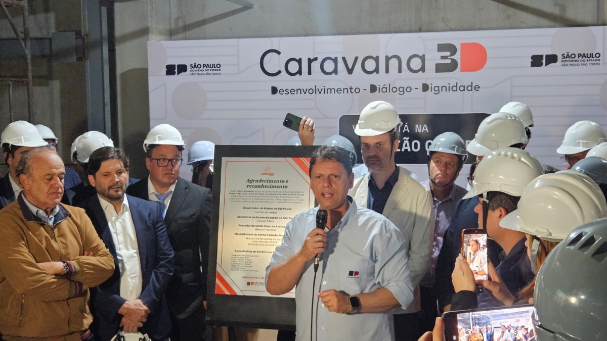 Tarcísio de Freitas anuncia mais de R$ 100 milhões em investimentos em Araraquara