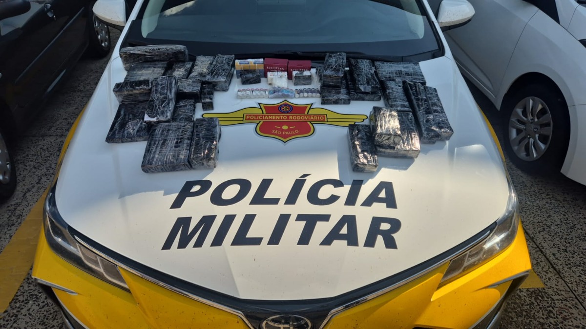 Casal é preso com mais de R$ 300 mil em medicamentos para emagrecimento na SP-255 em Araraquara