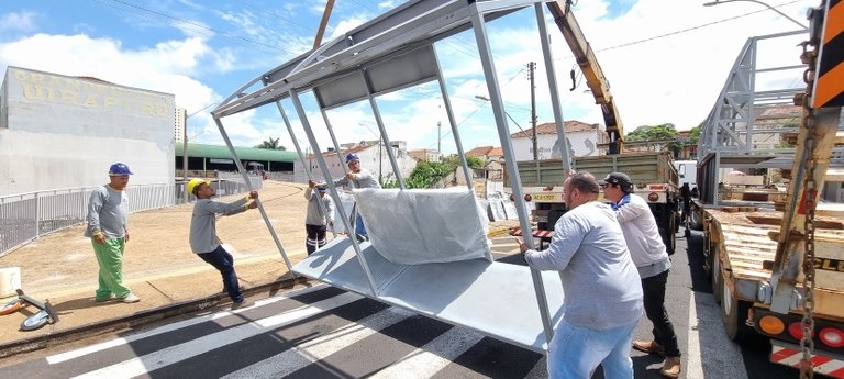 Quiosques da Passarela Orival Ramalho serão retirados e levados para novos locais em Araraquara