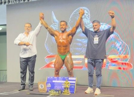 Fisiculturista de Araraquara é campeão overall e conquista título em Itatiba