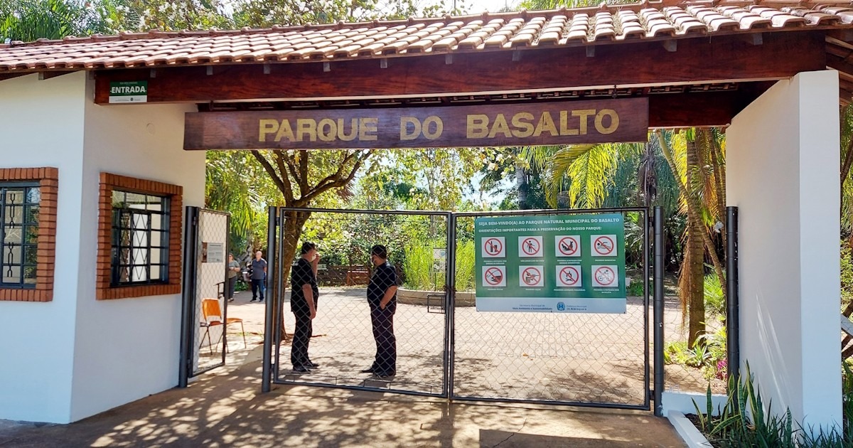 Prefeitura confirma: Parque do Basalto segue fechado aos fins de semana e não tem prazo para reabrir