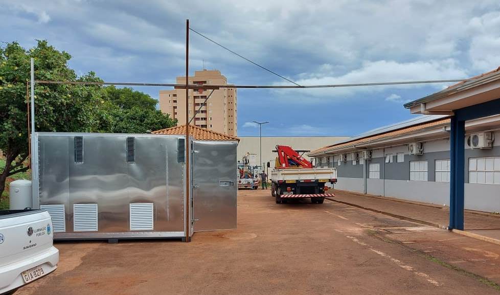Usina de oxigênio é instalada na Unidade do Melhado