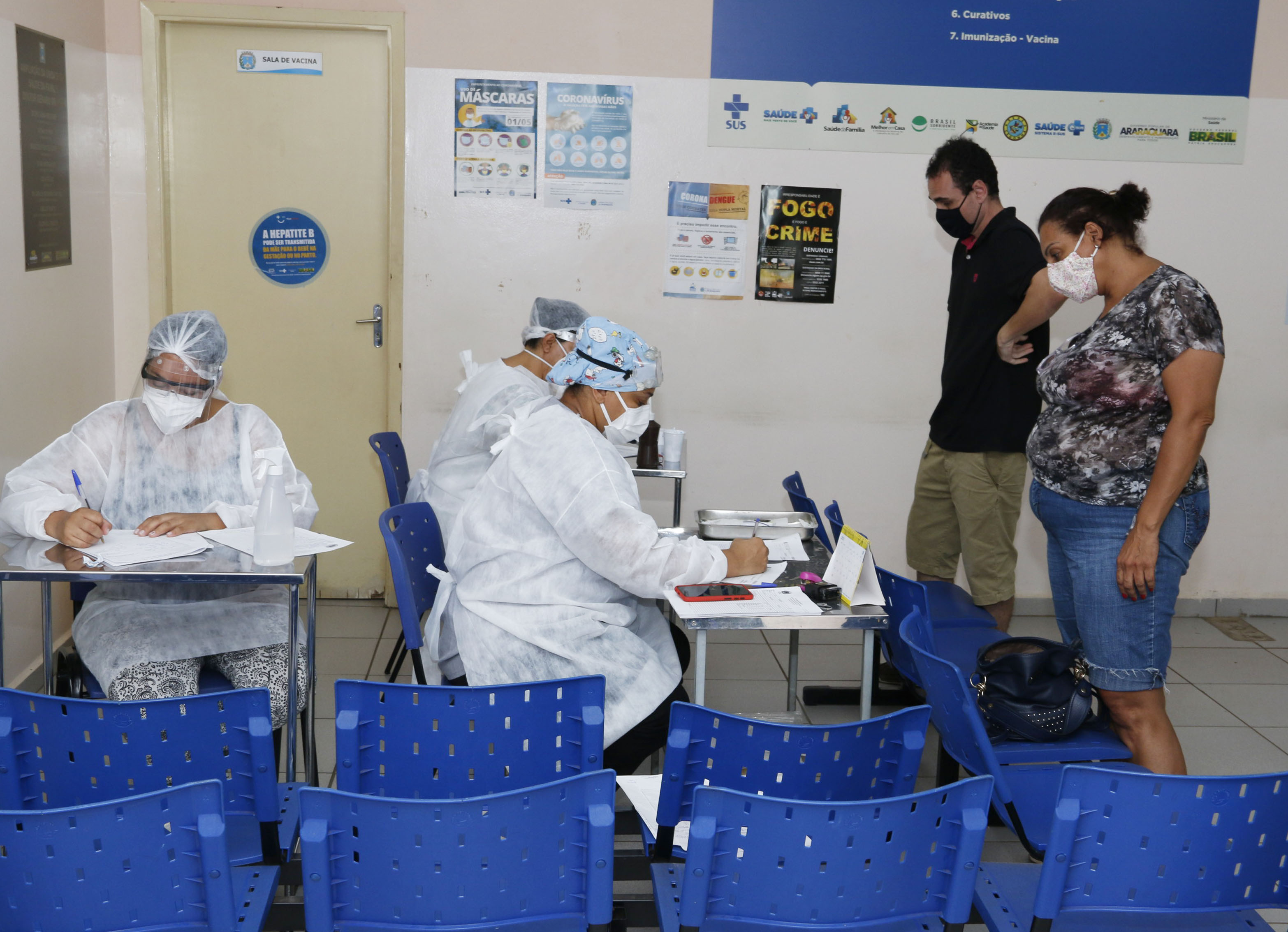 Postos de saúde têm atendimento e testagem para Covid-19 em horário estendido