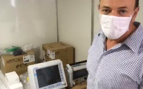 Araraquara recebe novos respiradores para enfrentar a Covid-19