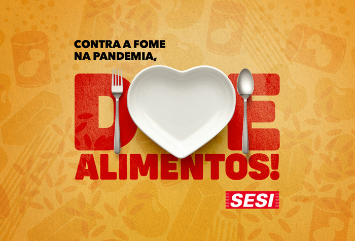 Sesi Araraquara participa de campanha para arrecadar alimentos
