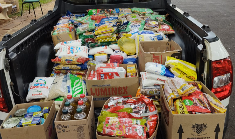 Prefeitura de Boa Esperança do Sul arrecada mais de 1,5 tonelada de alimentos com ajuda de moradores
