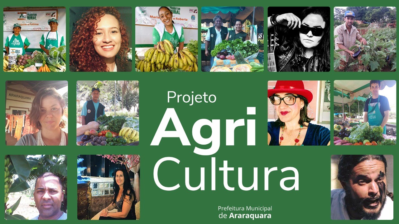 Artistas e produtores rurais se unem para promover a cultura e a agricultura familiar