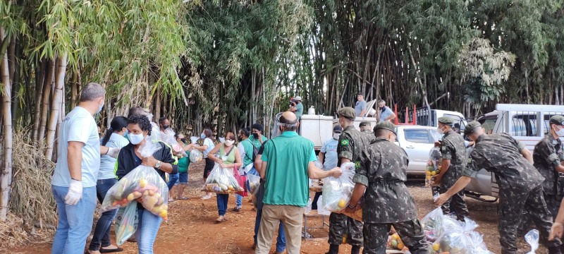 Doação termina na Ceagesp com mais de 18 mil cestas distribuídas