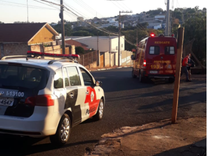 Ciclista fica ferido em acidente na Avenida Bandeirantes