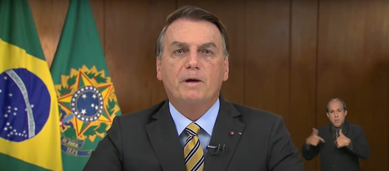 Bolsonaro faz pronunciamento e diz que Ceagesp "socorreu nossos irmãos de Araraquara"