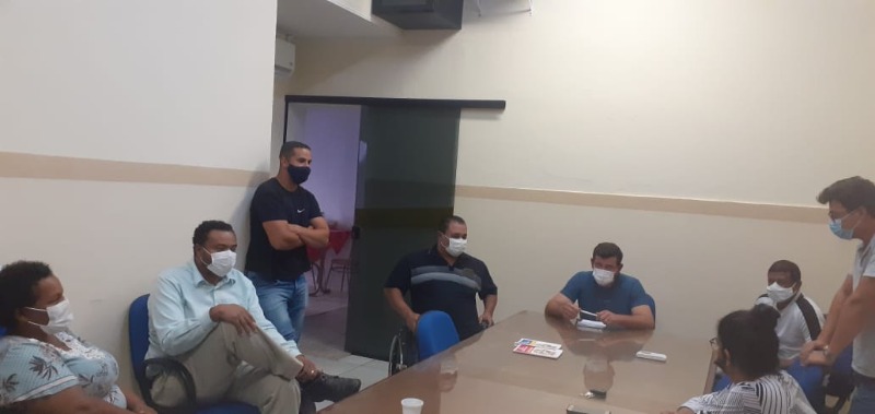 Vereadores de Trabiju se reúnem com prefeito para discussão de novas medidas de combate ao coronavírus