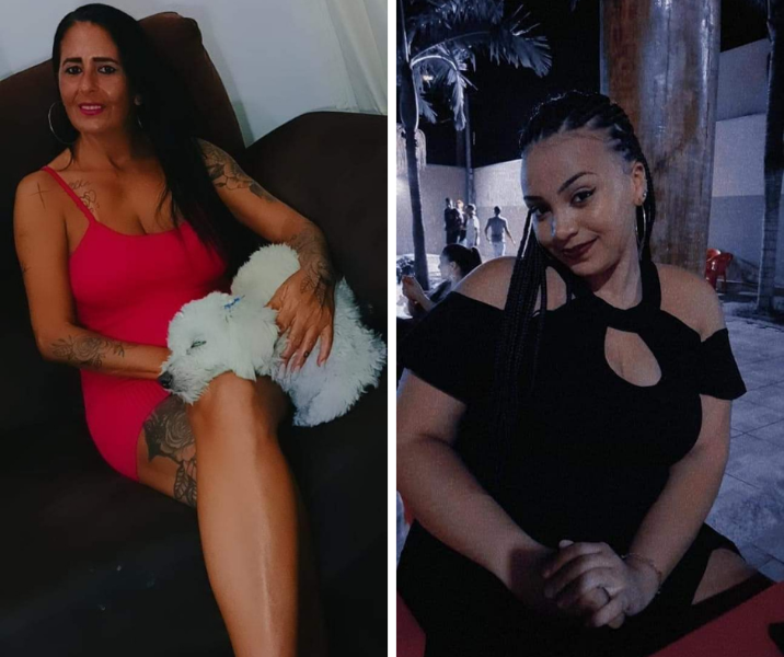Familiares e amigos prestam homenagens às duas vítimas que morreram em acidente