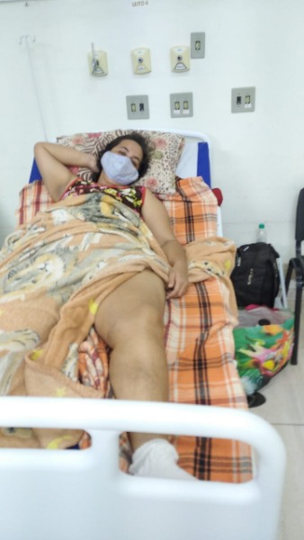 Família busca leito na Santa Casa para paciente com câncer