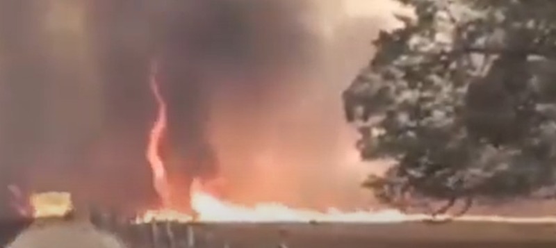 VÍDEO: Incêndios em Araraquara e região provocam redemoinhos de fogo; veja fenômeno