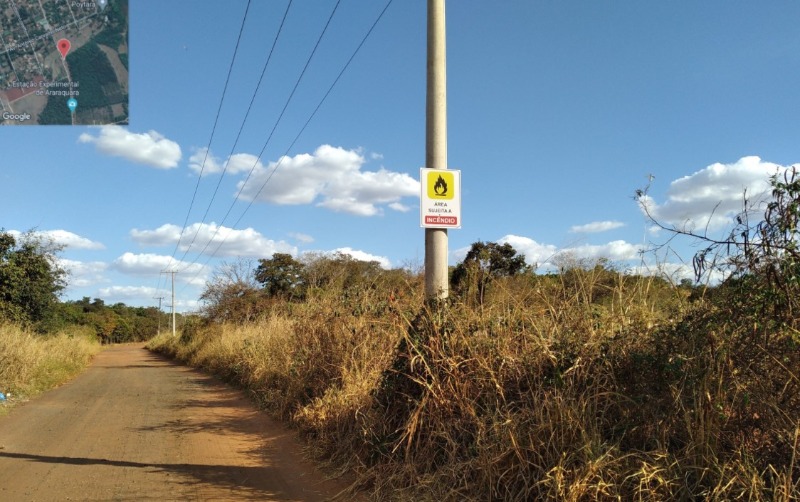 Bairros recebem 11 placas informativas sobre risco de incêndio em Araraquara