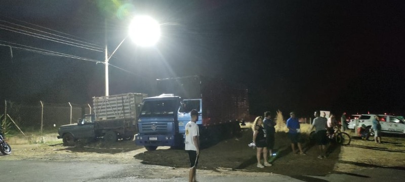Fim da manifestação dos caminhoneiros na  Rodovia Washington Luís