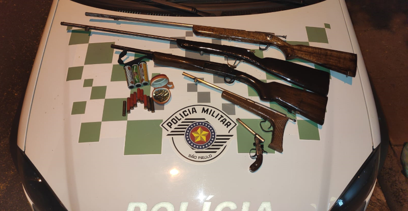 Polícia Ambiental prende homem por porte ilegal de arma de fogo