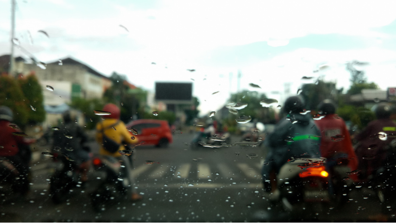 Chove hoje (7), em Araraquara