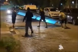 Jovem baleado, bar depredado, carro queimado e tumulto em cidade da região