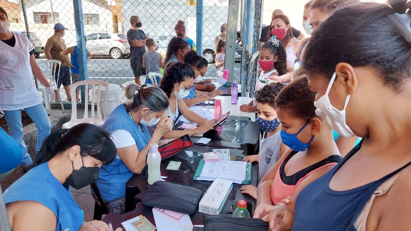 Estado de SP vacinou mais de meio milhão de crianças contra a Covid-19