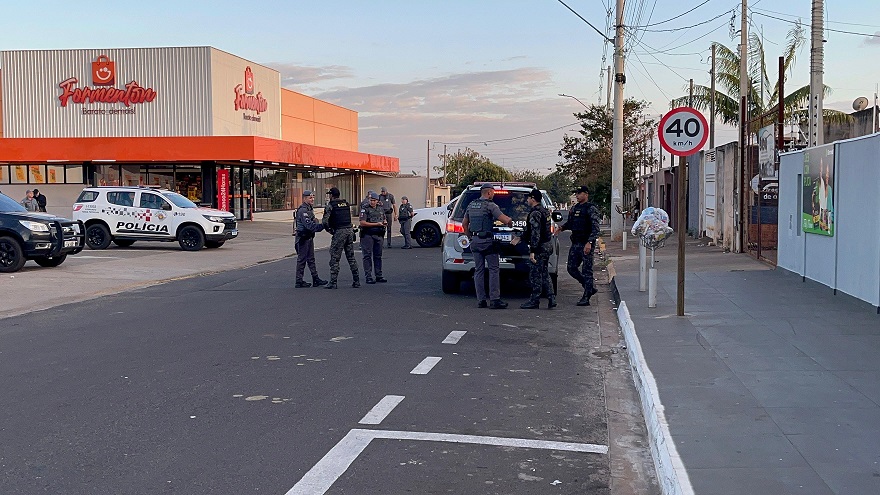 GATE retirou o artefato antes das 9h de hoje (15) 