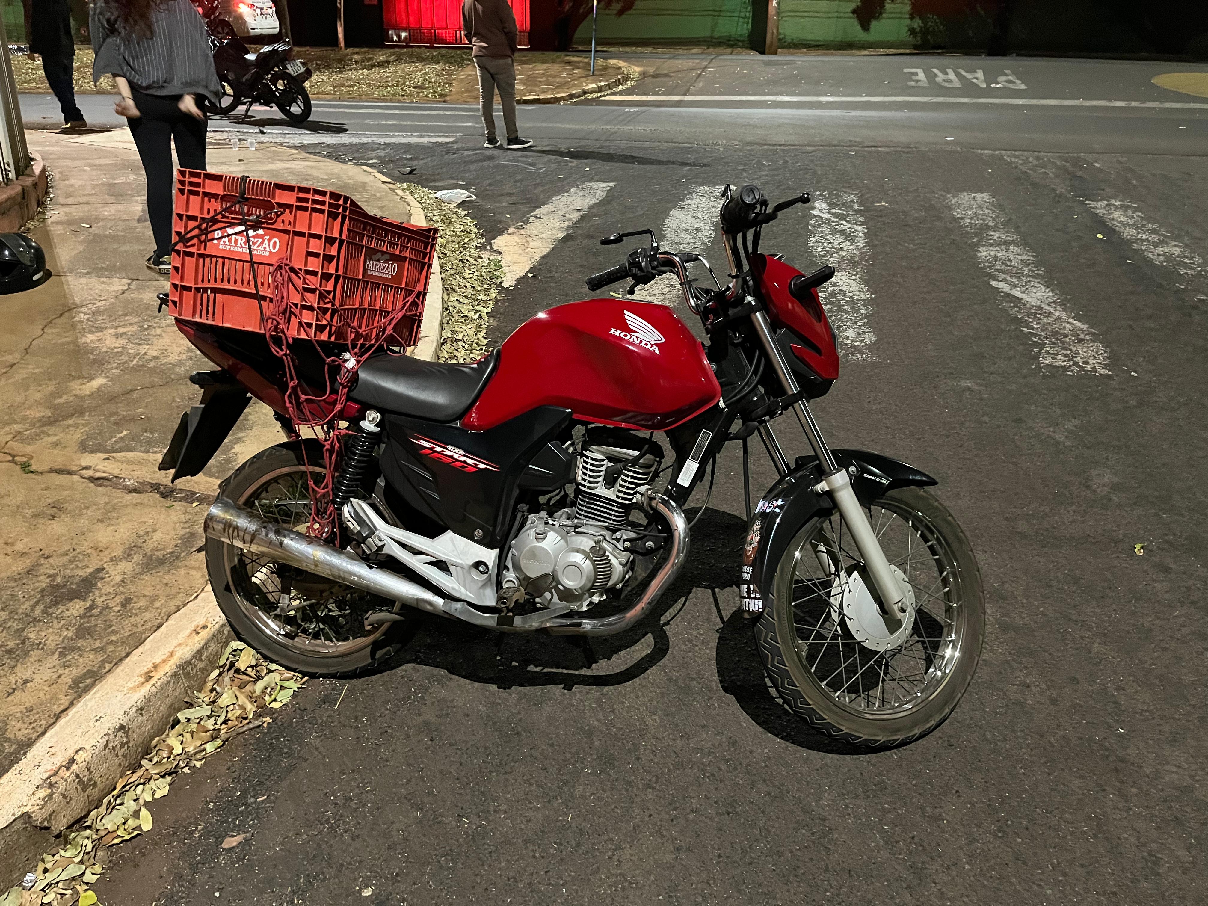 Foto: Flavio Fernandes/Araraquara Agora/Moto de Osmar Vítima do Acidente Fatal
