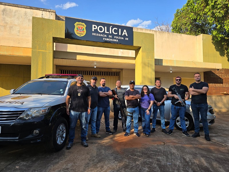 Foto: Arquivo Pessoal/Araraquara Agora/Equipes da DIG de Araraquara, DIG de Dracena e Polícia Civil de Panorama 